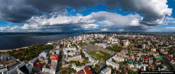 Фотографии Самары с высоты — космический город на Волге