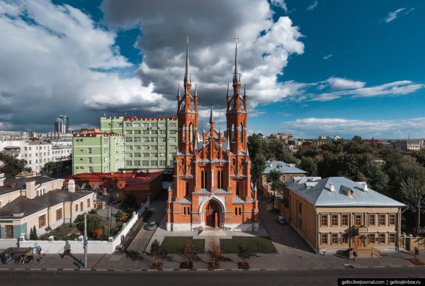 Фотографии Самары с высоты — космический город на Волге