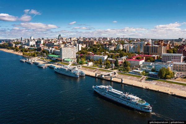 Фотографии Самары с высоты — космический город на Волге