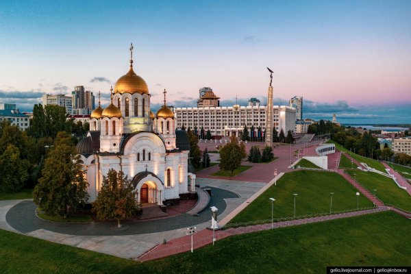 Фотографии Самары с высоты — космический город на Волге