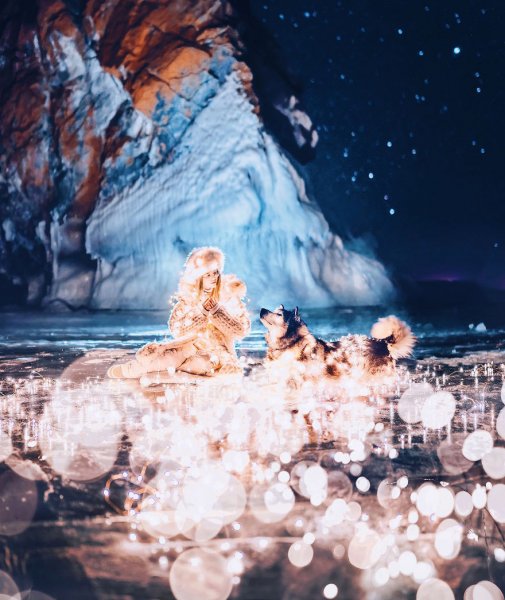 Красота холодного Байкала: 30 новых невероятных фото Кристины Макеевой