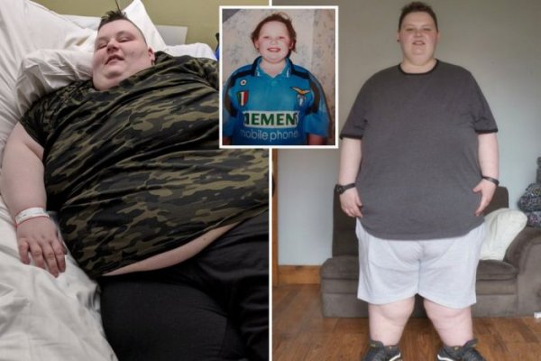 260-килограммовая британка похудела на 80 килограммов ради операции по смене пола