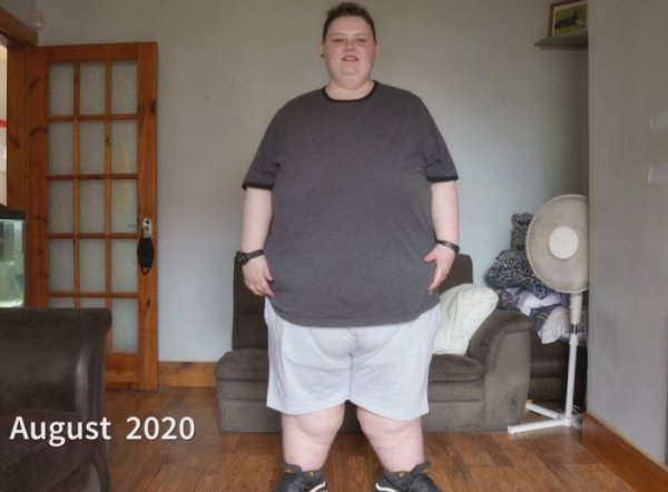 260-килограммовая британка похудела на 80 килограммов ради операции по смене пола