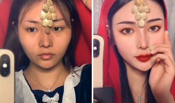 Чудеса макияжа: как азиатки "обманывают" окружающих с помощью косметики