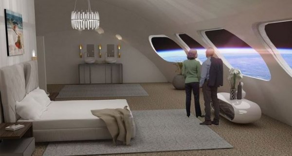 Концепты космо-отеля Voyager Station, который планируют вывести на орбиту к 2027 году