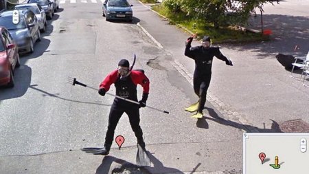 25 самых неожиданных снимков сервиса Google Street View