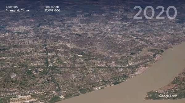 Google Earth: как изменилась нашла планета с 1984 по 2020 год