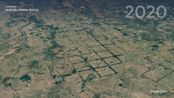 Google Earth: как изменилась нашла планета с 1984 по 2020 год