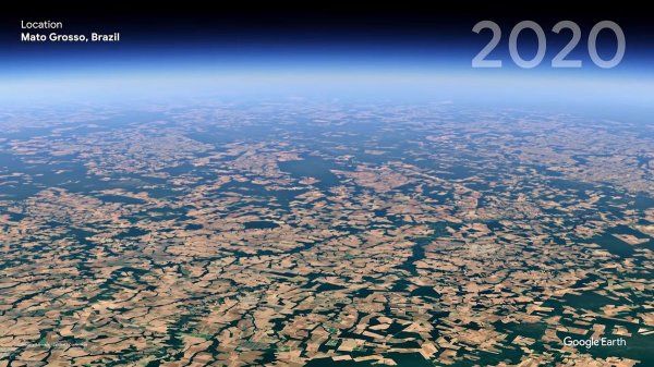 Google Earth: как изменилась нашла планета с 1984 по 2020 год