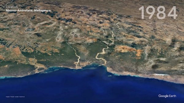 Google Earth: как изменилась нашла планета с 1984 по 2020 год