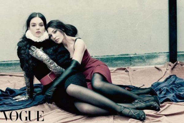 Моника Беллуччи с дочерью Девой Кассель для Vogue Italia