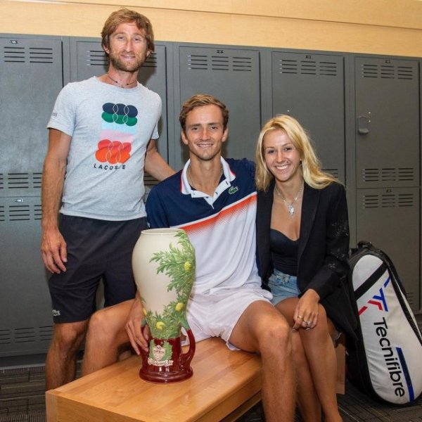 Жена Даниила Медведева - Дарья Медведва - которая вдохновила его на победу в US Open