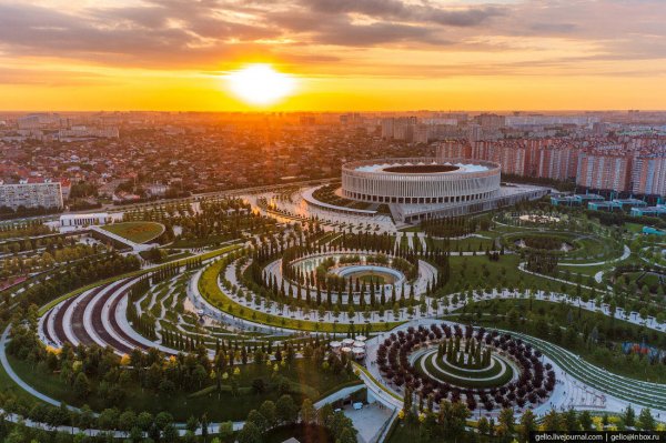 Парк Галицкого в Краснодаре — пожалуй, лучший парк России