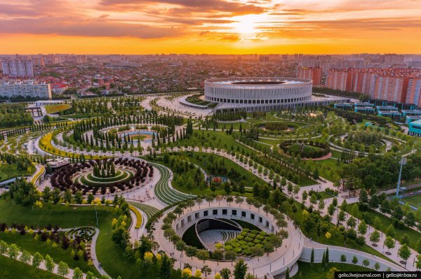 Парк Галицкого в Краснодаре — пожалуй, лучший парк России