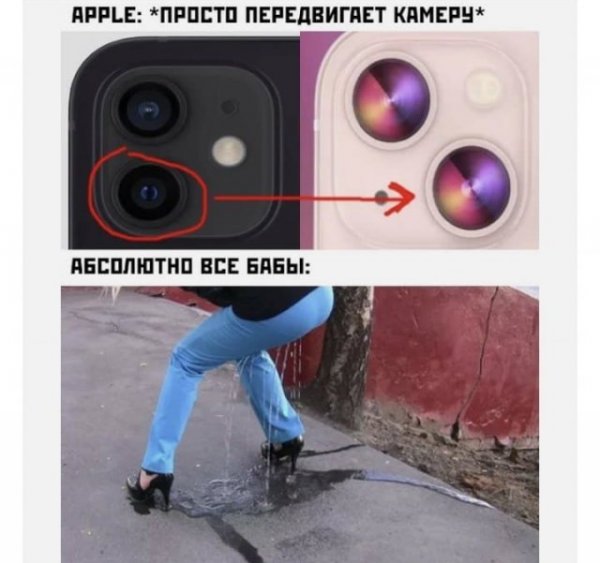 Шутки и мемы про новый iPhone 13