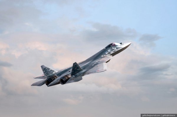 Су-57 — российский истребитель пятого поколения