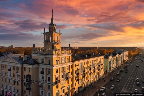 Комсомольск-на-Амуре с высоты – промышленная столица Дальнего Востока