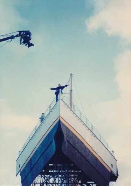 Как снимали «Титаник»: редкие фото со съемок