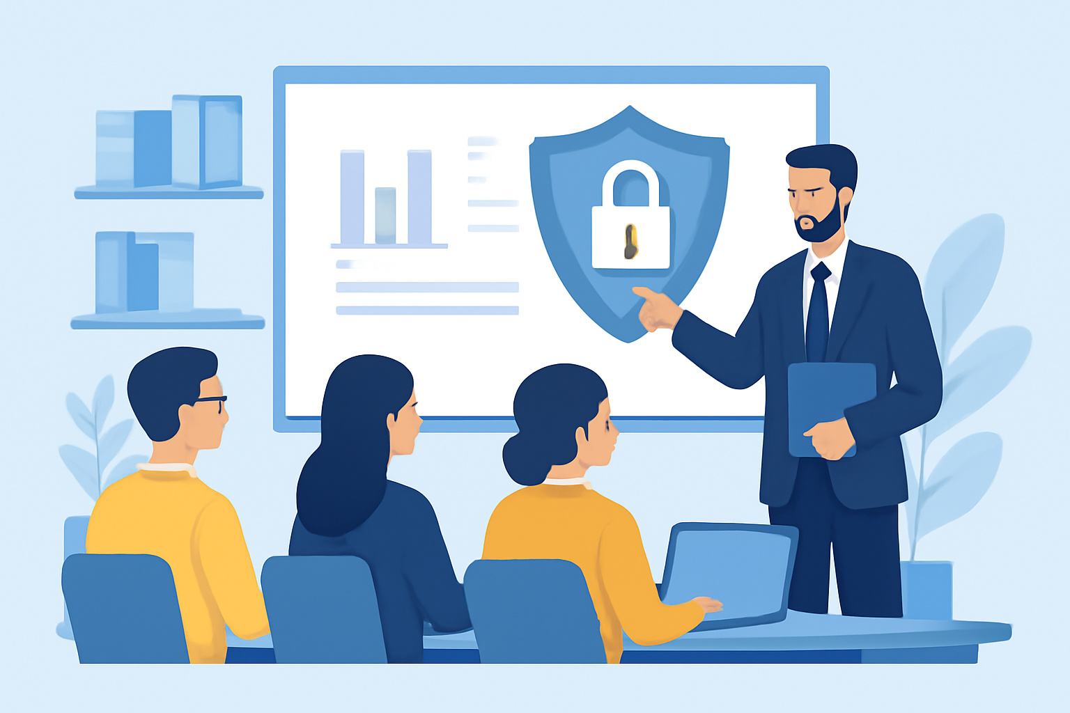 Как обучить сотрудников для максимальной защиты информации в компании